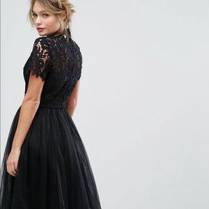 Gorgeous Chi Chi London Black Lace Dress